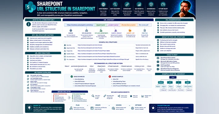 image for Understanding URL Structure in SharePoint