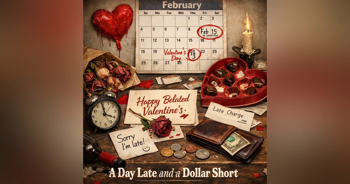Valentines Day - A Day Late and a Dollar Short