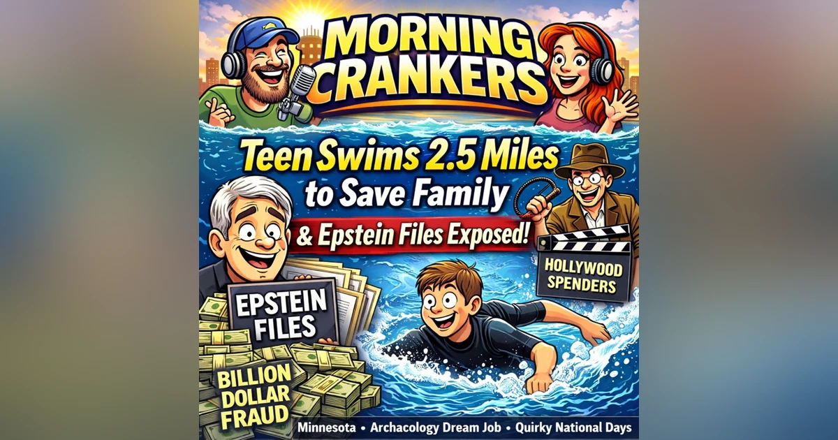 162: What Happened with the Epstein Files This Week? Plus a 13-Year-Old Hero's Ocean Rescue