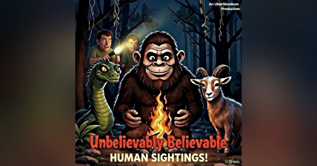 HUMAN SIGHTINGS!: A Rare Glimpse into the Habitat of Your host!