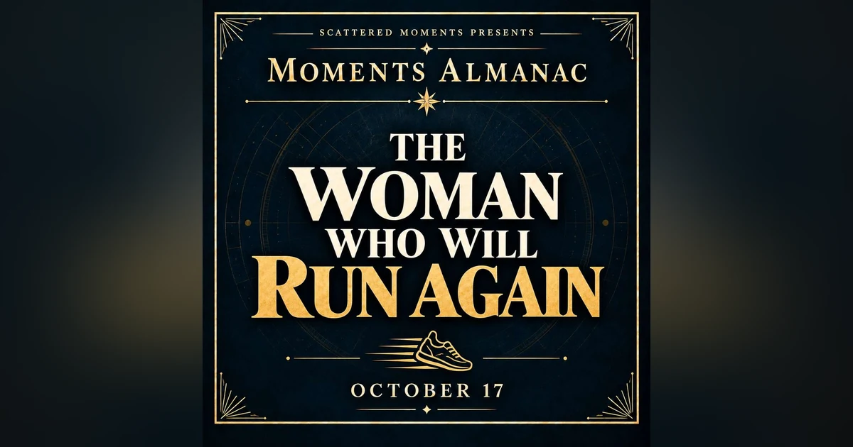 October 17 | Moments Almanac | Run