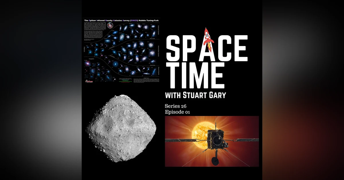 S26E01: How Spiral Galaxies Lose Their Arms // Ryugu Sheds New Light on  Solar System’s History // Sun Mystery Solved?
