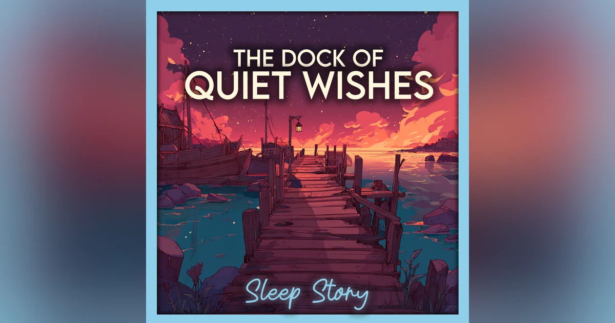 Guided Sleep Story for Adults | The Dock of Quiet Wishes, a Peaceful Nighttime Story with Soft Fantasy, Calm Water, and Gentle Narration for Sleep