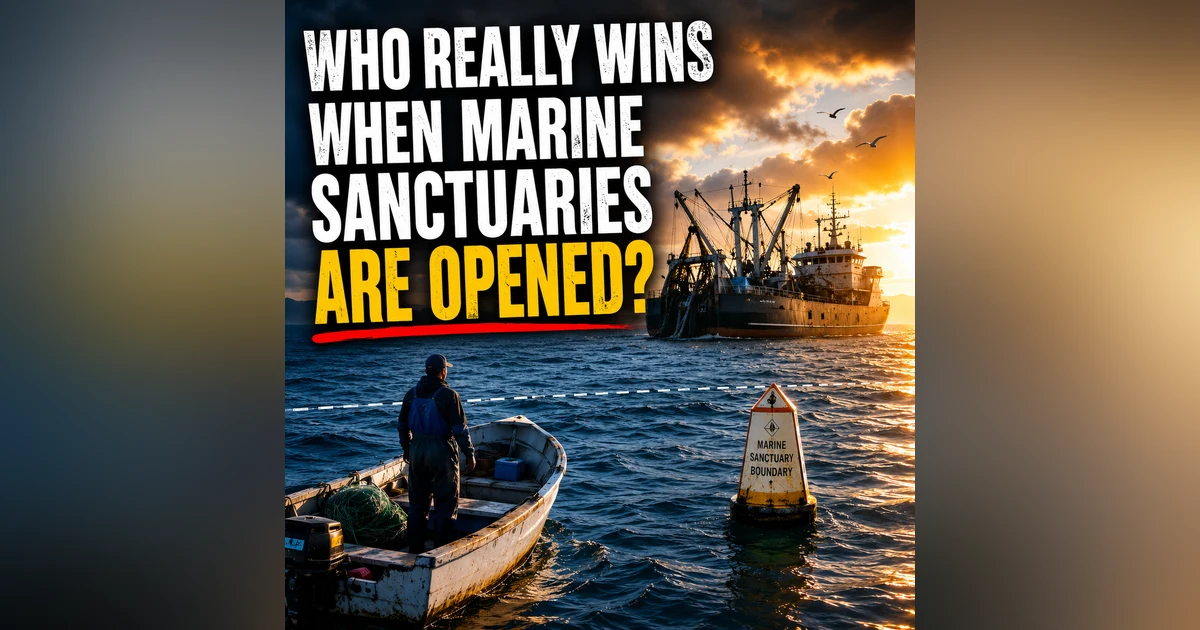 Who Really Wins When Marine Sanctuaries Are Opened?