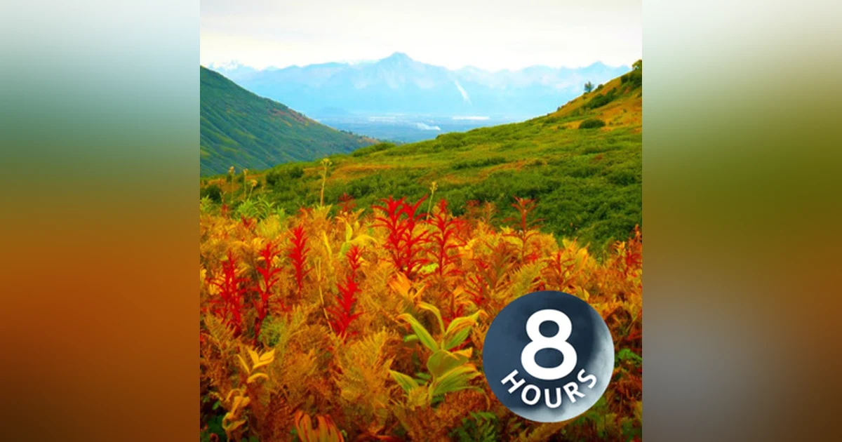 Peaceful Nature Sounds Wind & Birds 8 Hours | Use To Sleep, Study or Relax