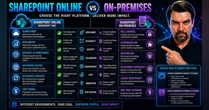 image for SharePoint Online vs On-Premises