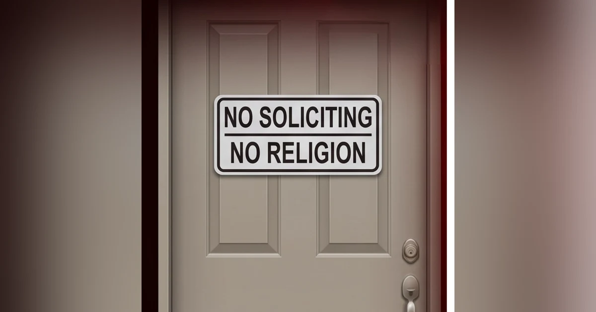 Is Door-to-Door Soul-Winning Actually Biblical?