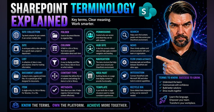 image for SharePoint Terminology