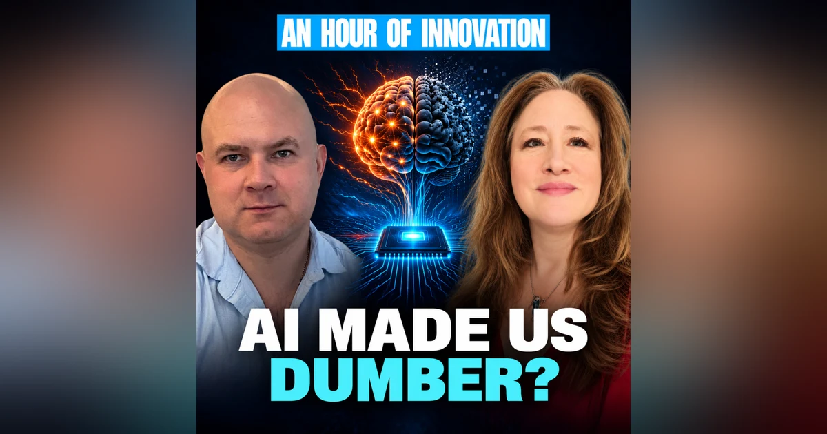 How to Use AI Without Losing Your Ability to Think | Jolie Dobre