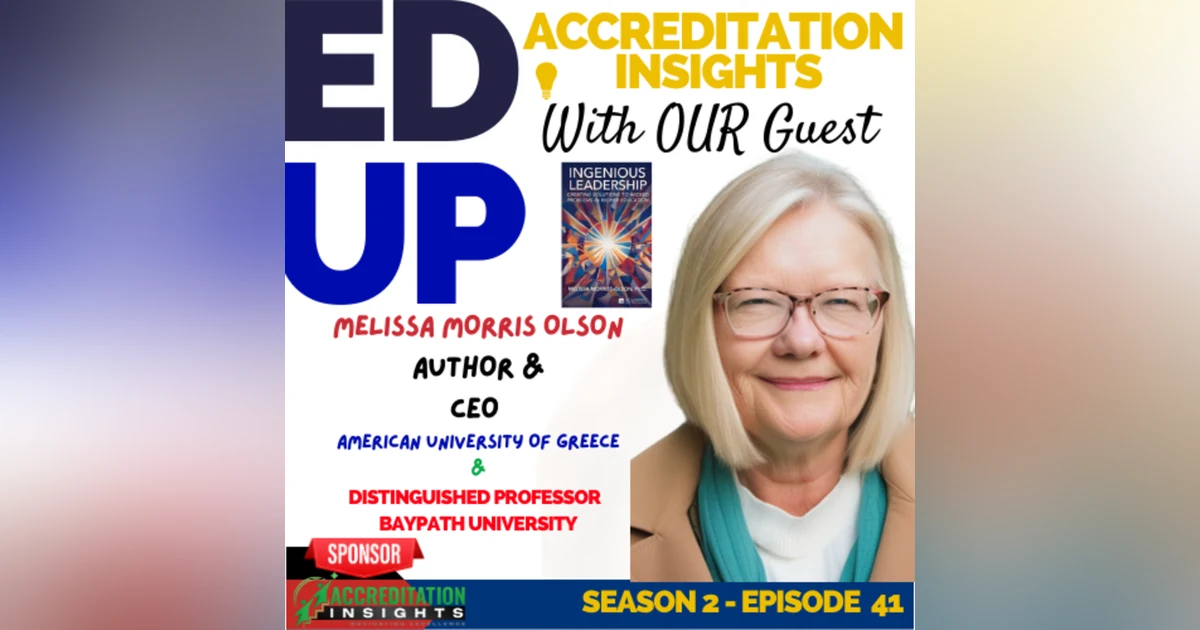 41. Charting New Paths in Higher Education with Melissa Morris-Olson