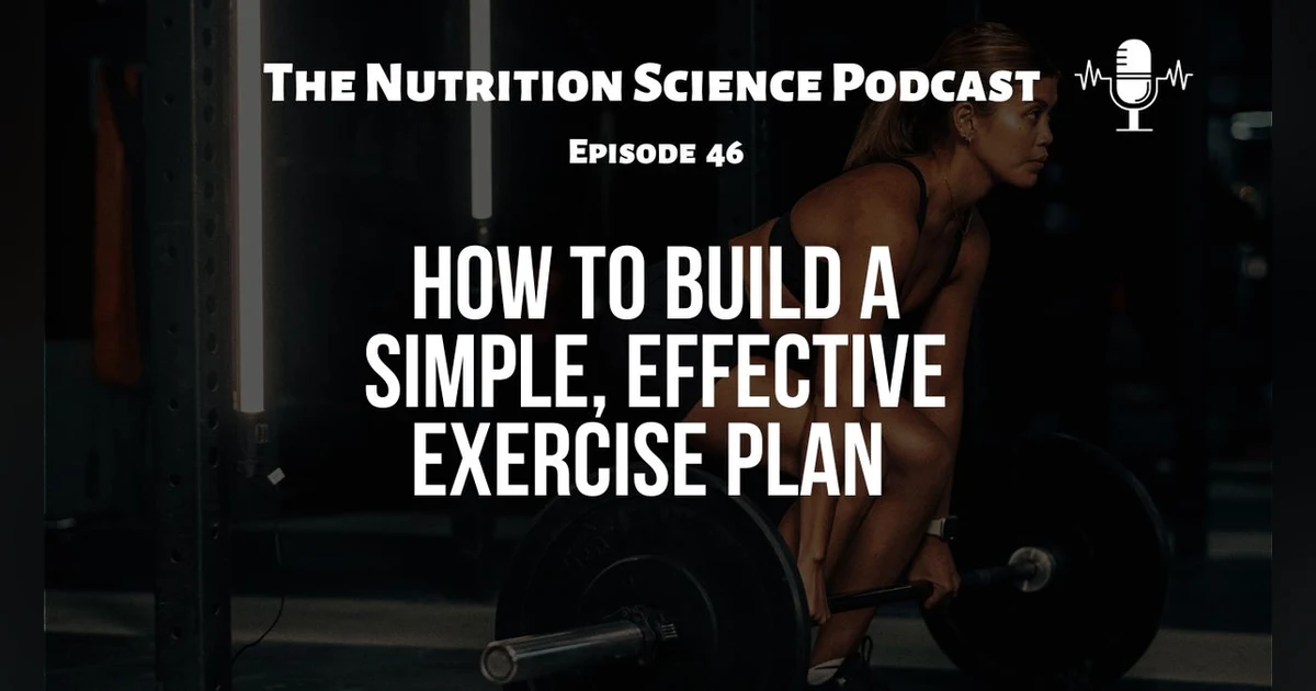 How to Build a Simple, Effective Exercise Plan