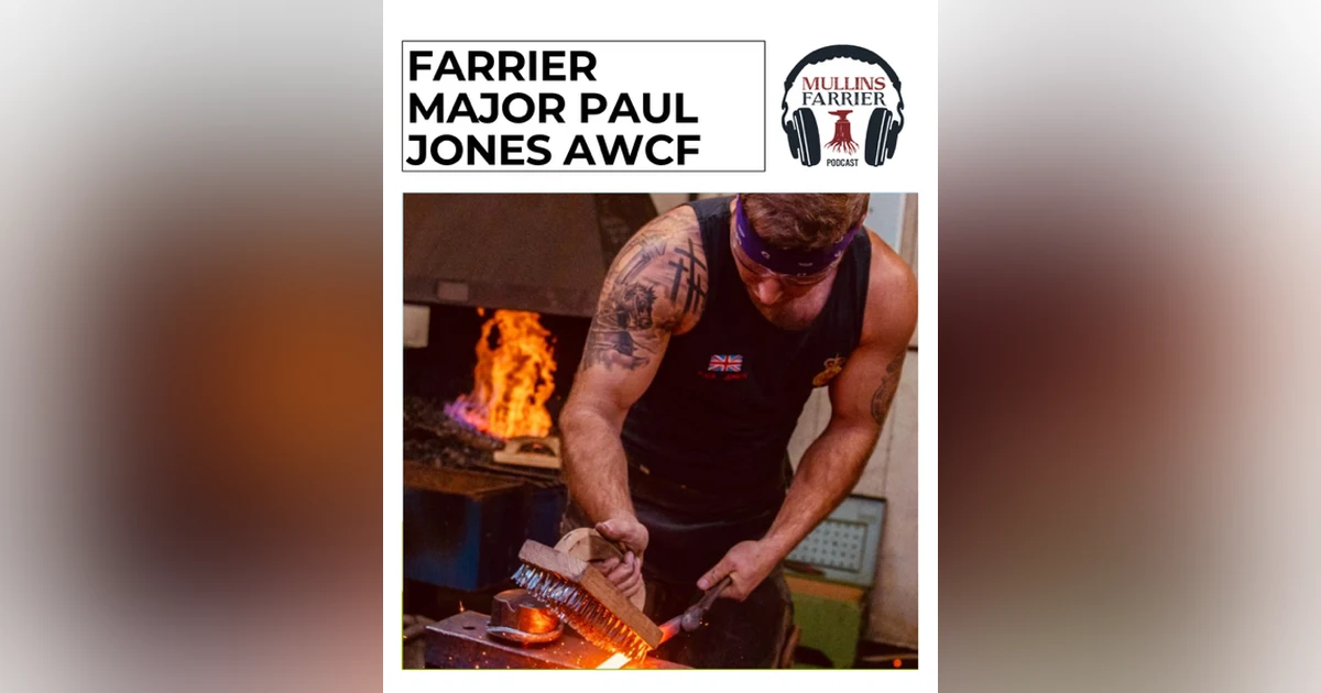 Farrier Major Paul Jones AWCF
