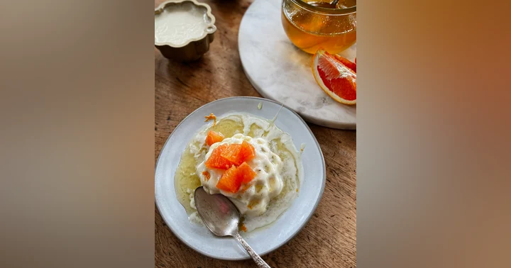 image for Creamsicle Inspired Vanilla Panna Cotta with Orange Syrup