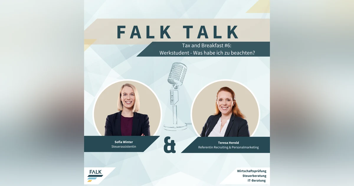 #6 Tax and Breakfast – Werkstudent - Was habe ich zu beachten?