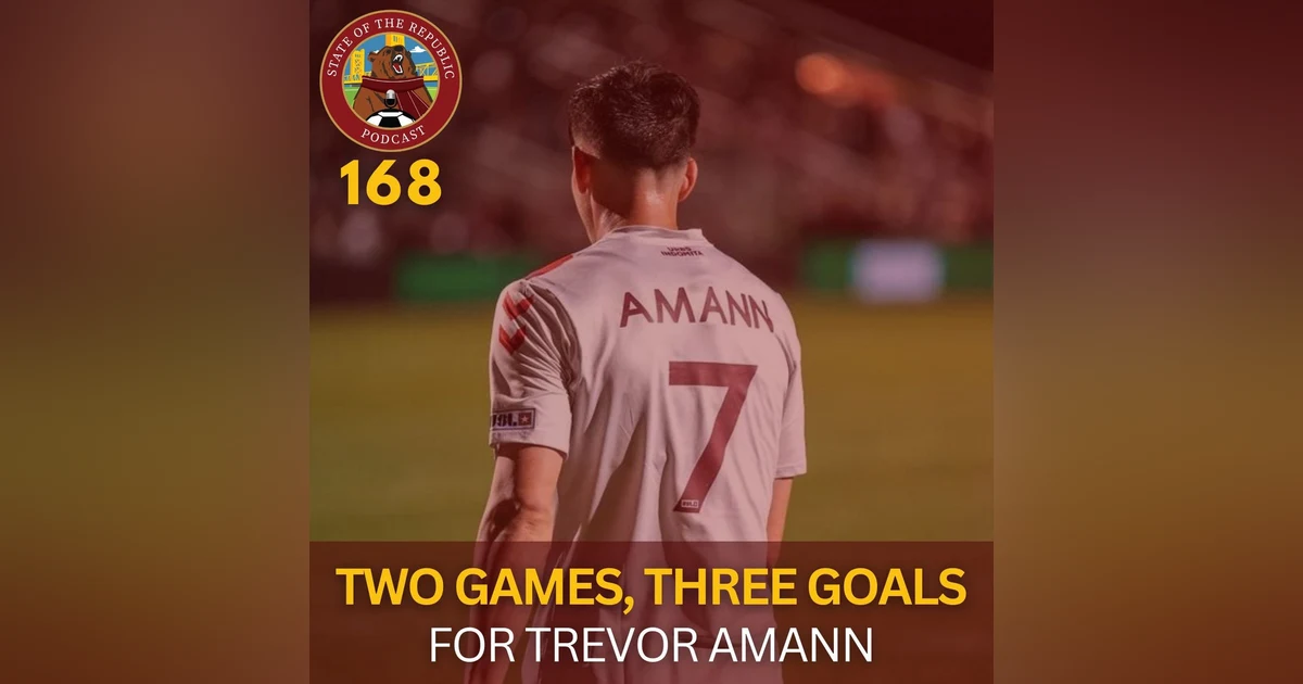 S1E168 - Two Games, Three Goals for Trevor Amann!