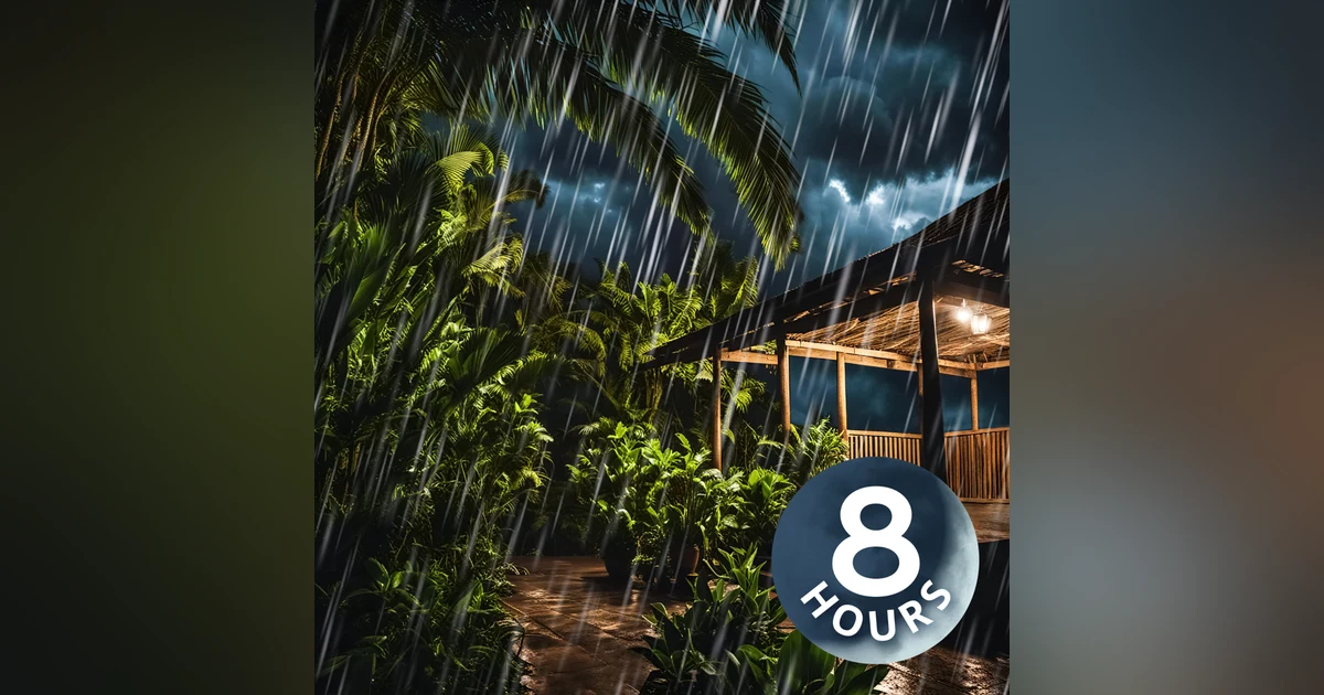 Rain & Nature Sounds Calm Your Mind for Bedtime | 8 Hour