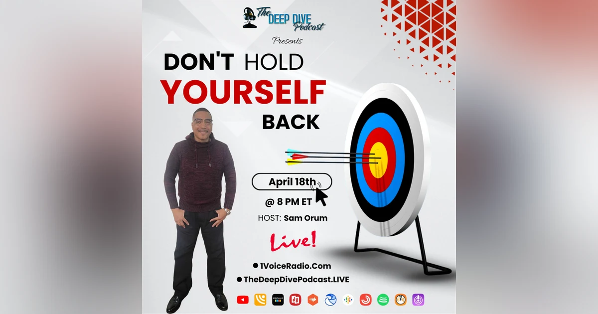 Don't hold yourself back!