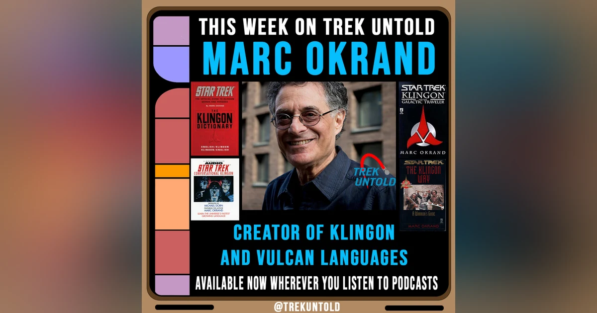 43: Marc Okrand, creator of the Klingon & Vulcan Languages