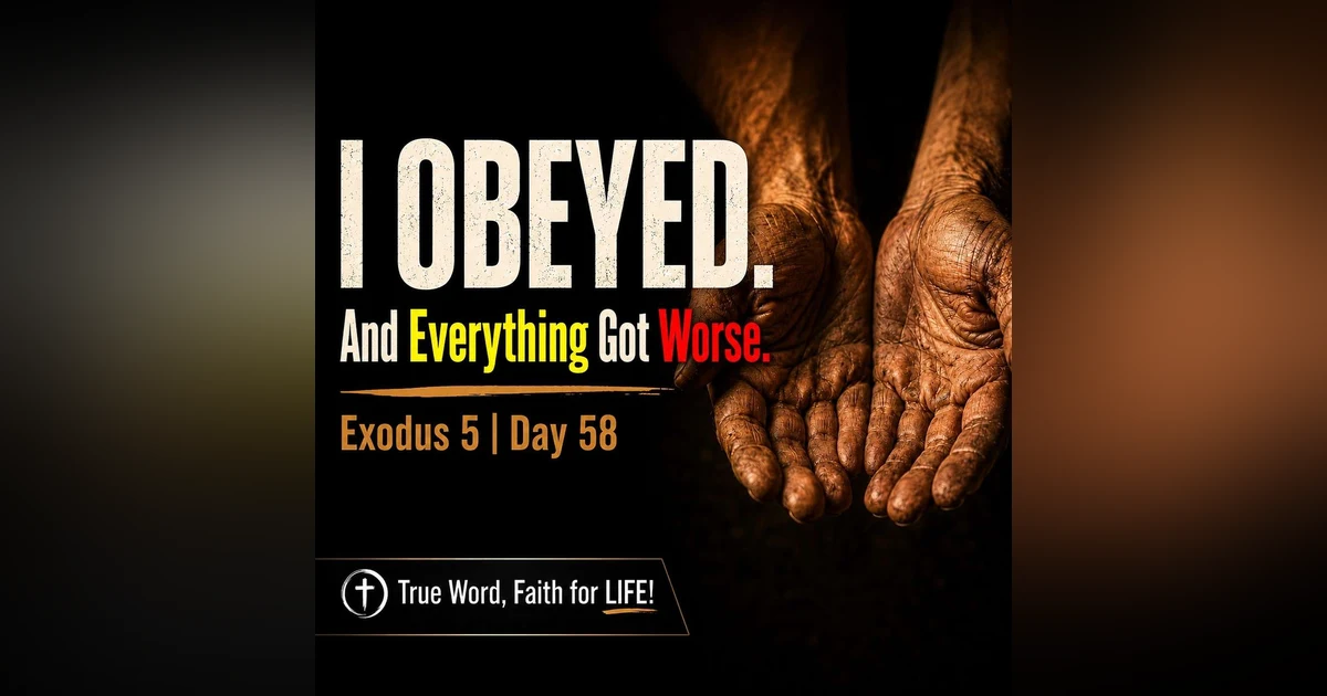 I Obeyed and it all went Worse!