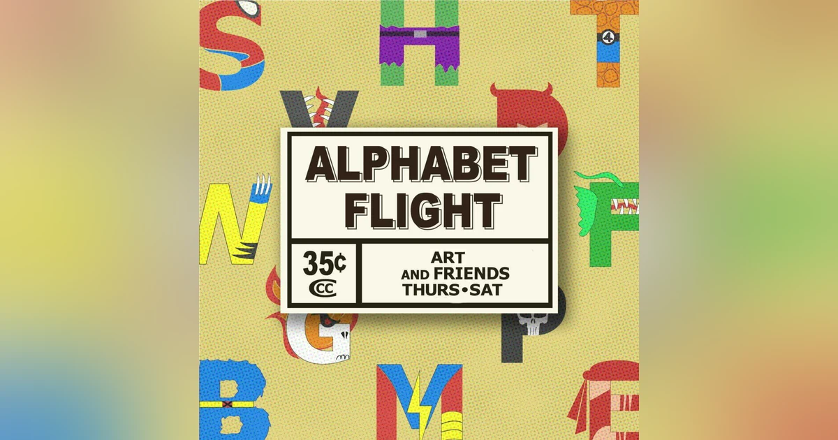 OPERATION SWITCHEROO: Alphabet Flight