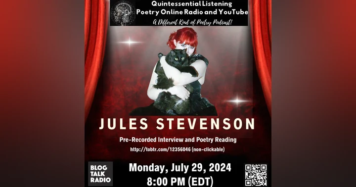 image for Jules Stevenson: A Rising Star in the Poetry World