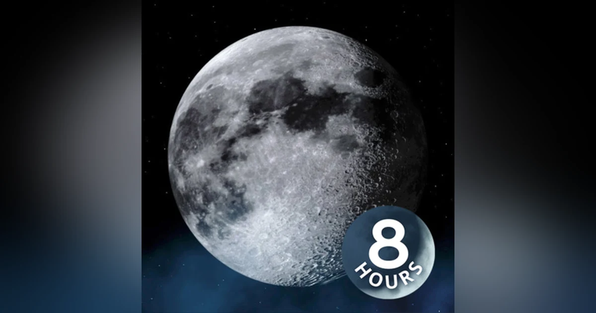 Lunar White Noise Sleep Sound 8 Hours