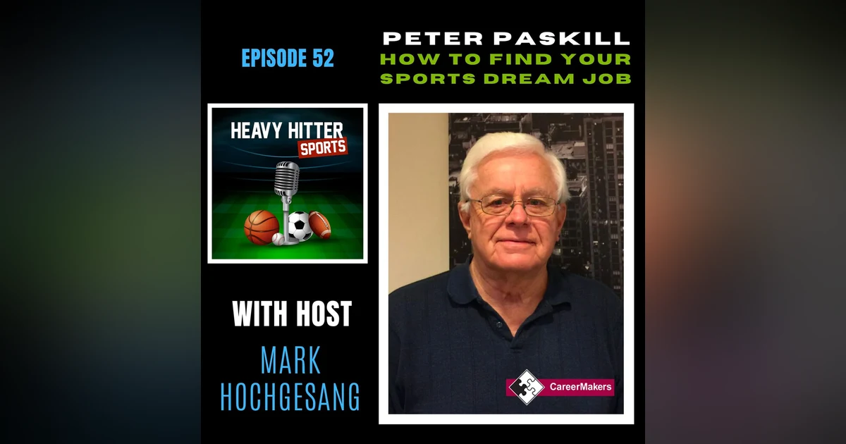 Peter Paskill: How to Find Your Sports Dream Job