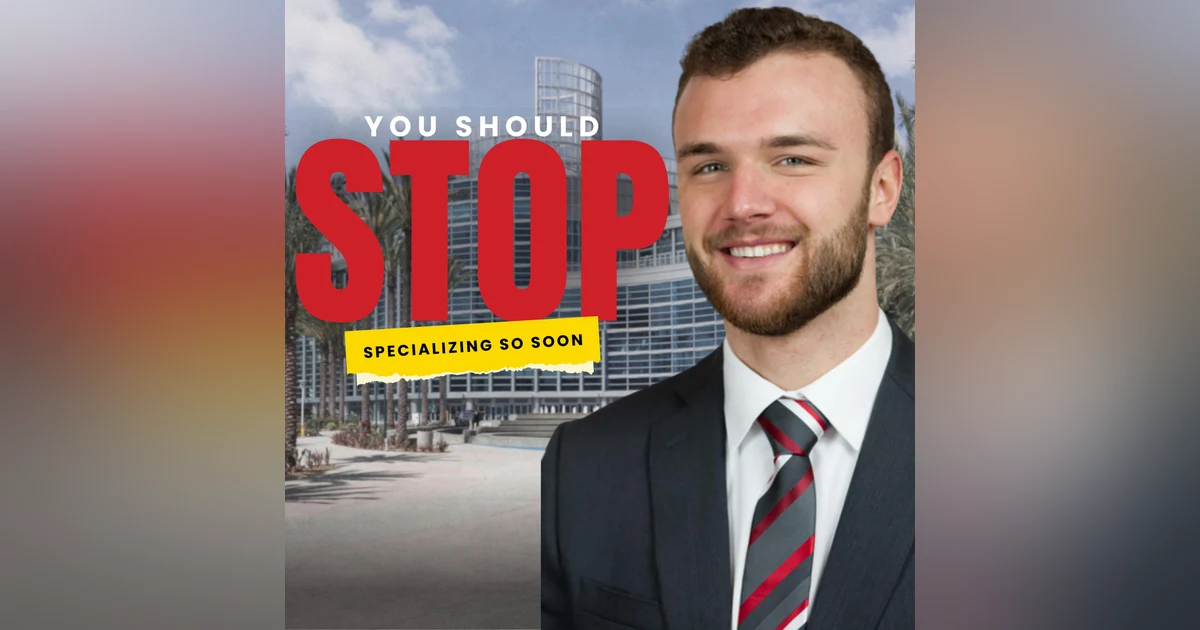 It’s Okay to Be a Generalist