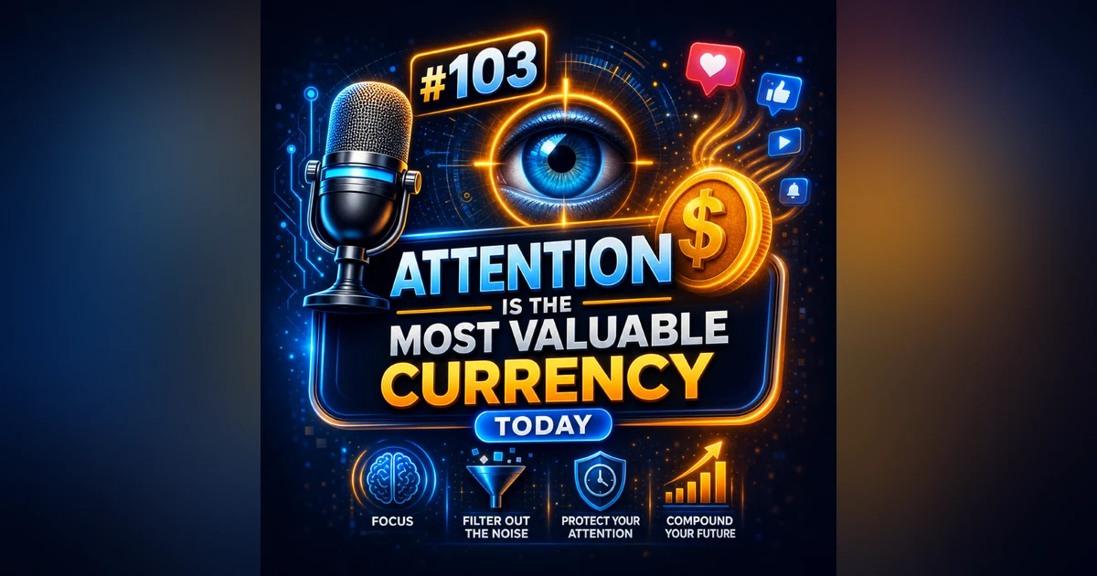 #103 Why Attention Is the Most Valuable Currency Today