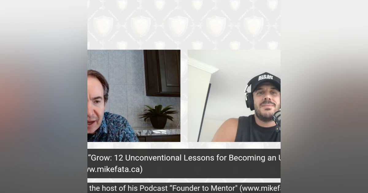 Mike Fata, Owner CEO Fata & Associates, Multiple 9 figure exits, Podcast “Founder to Mentor,” Author