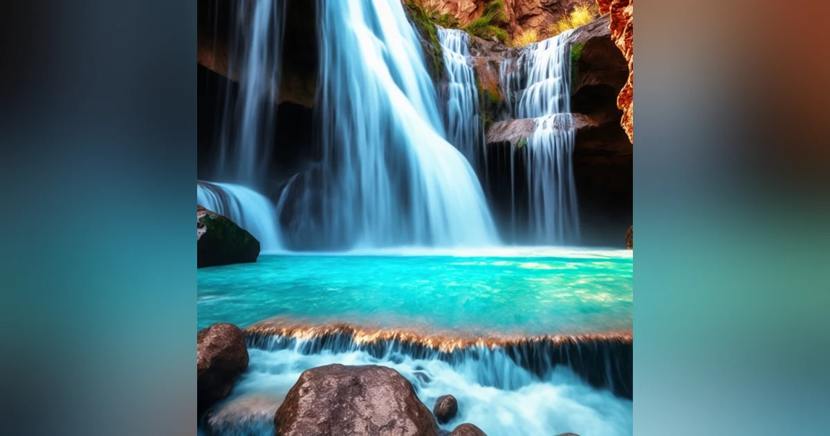 8 Hours Waterfall white Noise For Sleep & Study -  Relaxing Sounds/Soul Meditation Music
