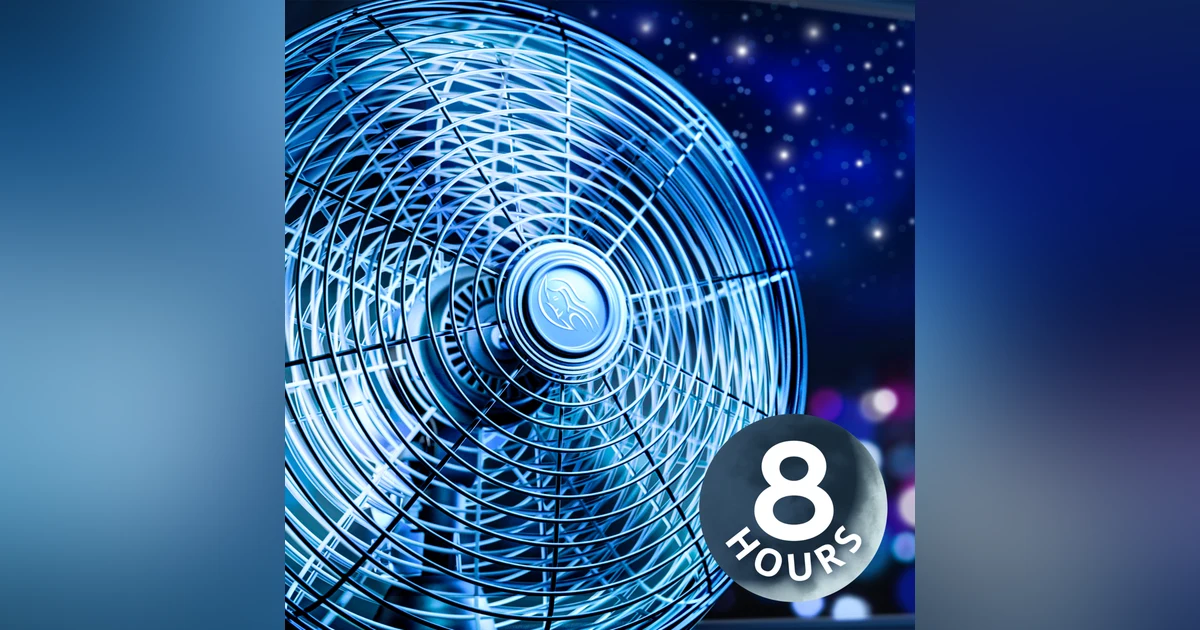 Fan White Noise | 8 Hour Fan Sounds for Sleeping