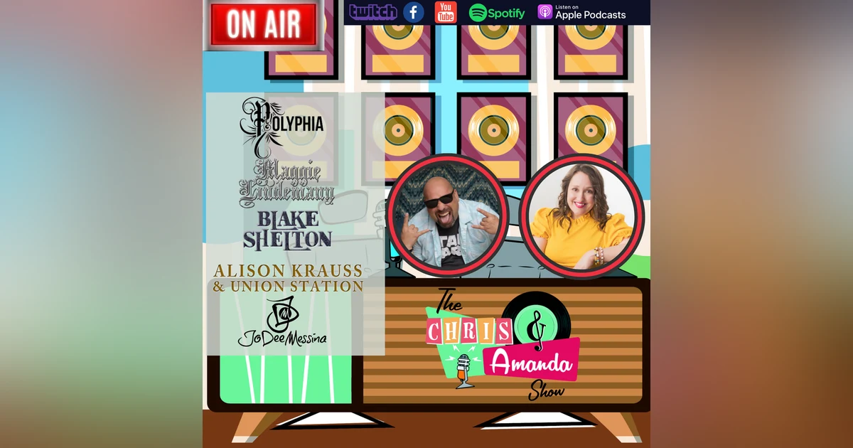 Blake Shelton, Polyphia, Maggie Lindemann, Jerry Reed, Alison Krauss, Jo Dee Messina