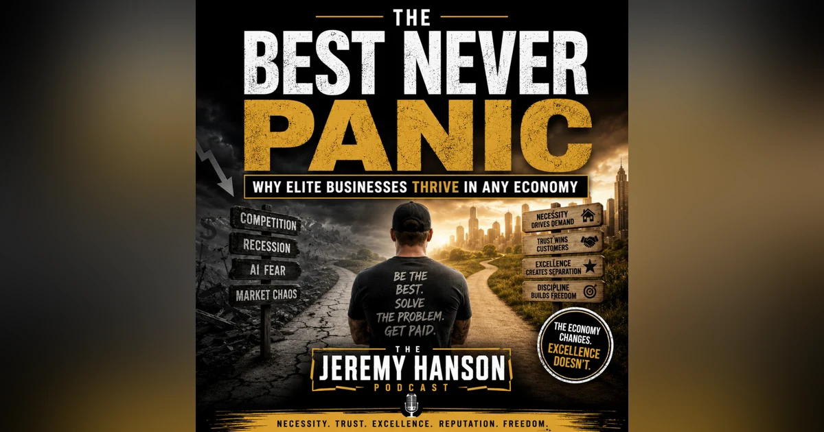 168 - “The Best Never Panic: Why Elite Businesses Thrive in Any Economy”