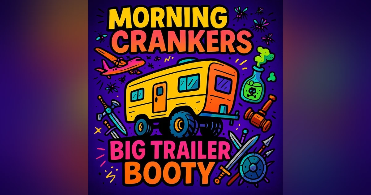 Big Trailer Booty, Ancient Weapons Hoard, and Wild True Crime – Morning Crankers May 12, 2025