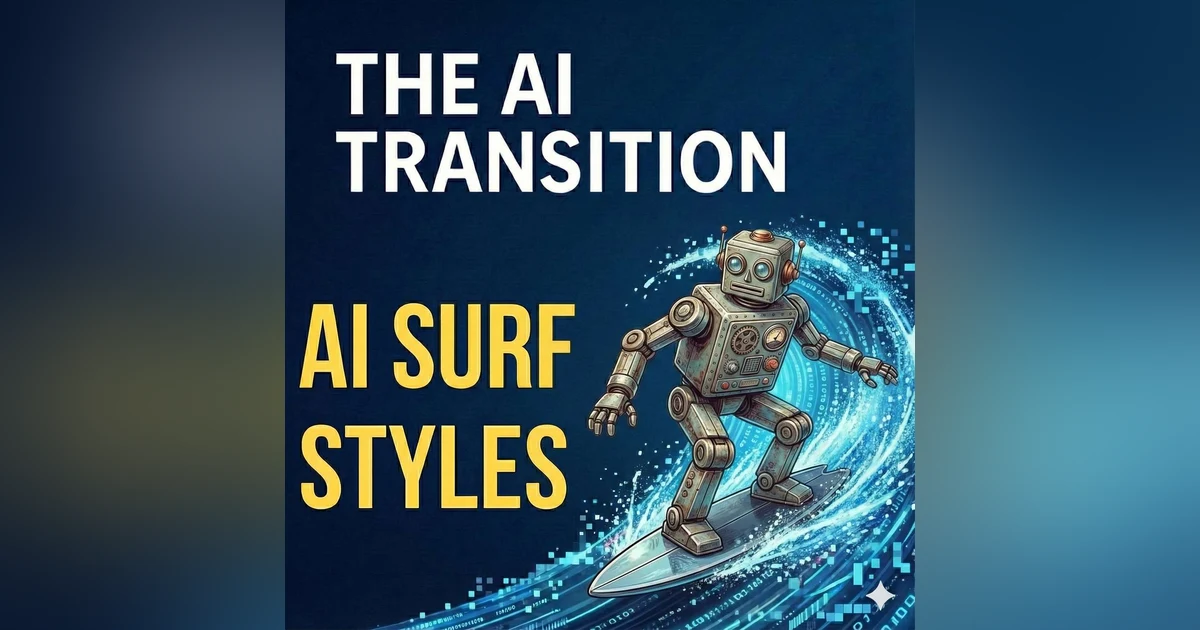 Four Ways People Try to Surf the AI Wave — Which One Are You?