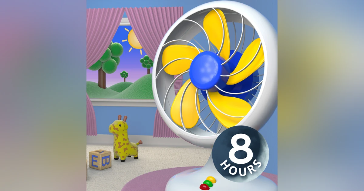 Babies Sleep to Fan Sounds! | Soothe Your Baby with 8 Hour Fan White Noise