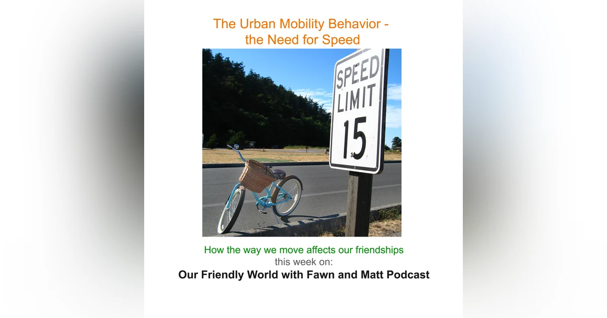 Urban Mobility Behavior - How the Way We Move Affects Our Friendships