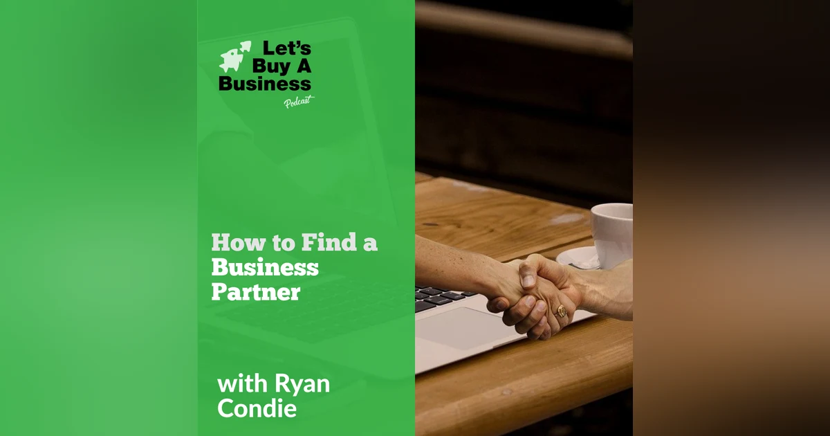 How to Find a Business Partner