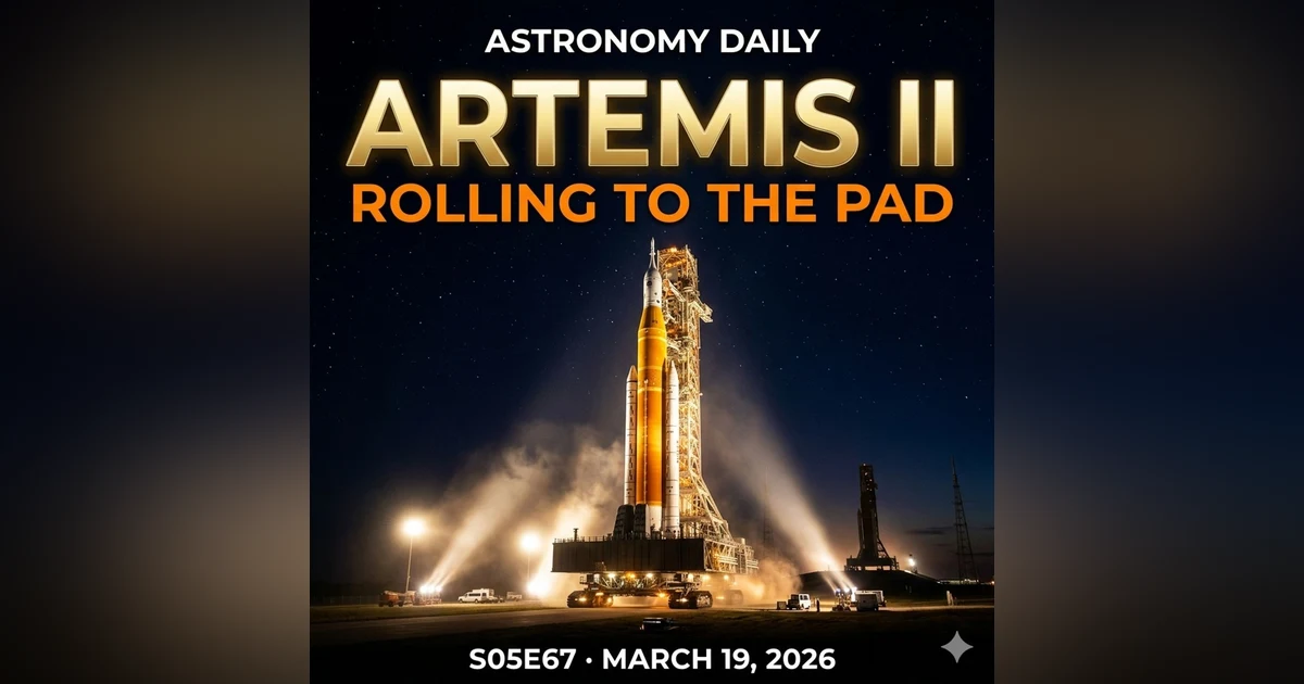 Moon Rocket Rolls Out, Dual Spacewalks & CERN's New Particle | March 19, 2026