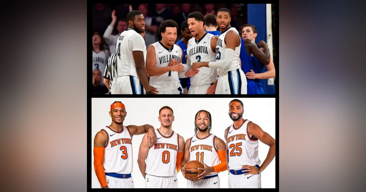 Mikal Bridges Joins His Villanova Brothers in New York