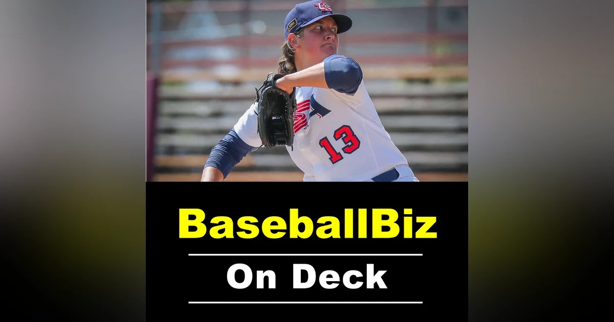 Meggie Meidlinger - USA Women's Baseball Team pitcher, World Cup Gold winner gives back