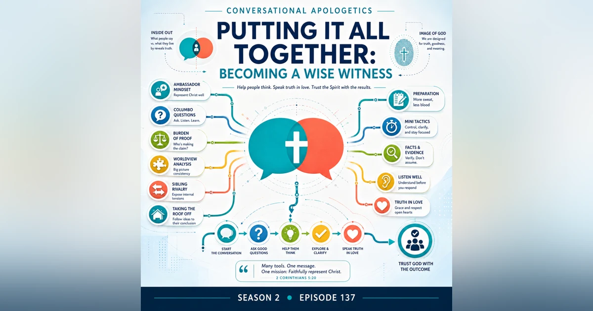 Conversational Apologetics | Putting It All Together: Becoming a Wise Witness
