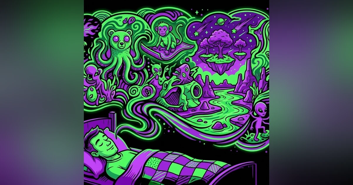 E84 - (Explicit) Steve Barnes of "Sweet Child of Time": Dreaming, Altered States, TV, Music, & Podcasting