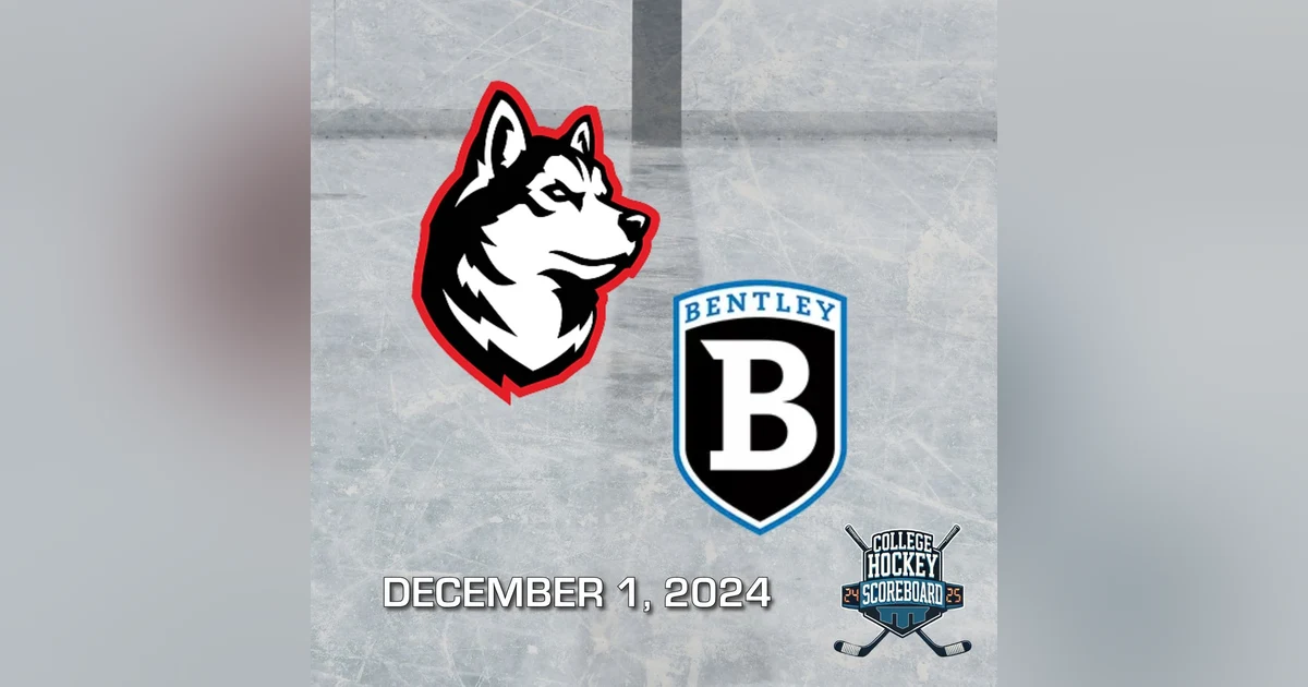 CHS: No. 1 Michigan State sweeps Lindenwood, Northeastern stops Bentley, Maine pulls away from RPI - 12-1-24