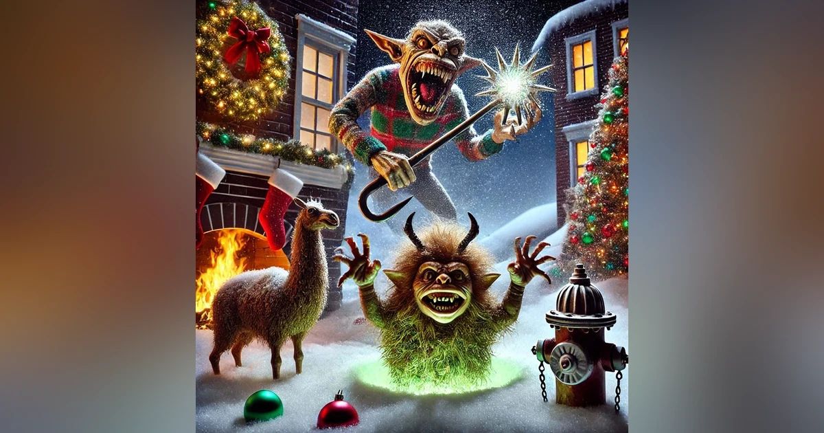 Holiday Homecoming Hullabaloo - Goblins, Animated Creatures, and Family Reunion!