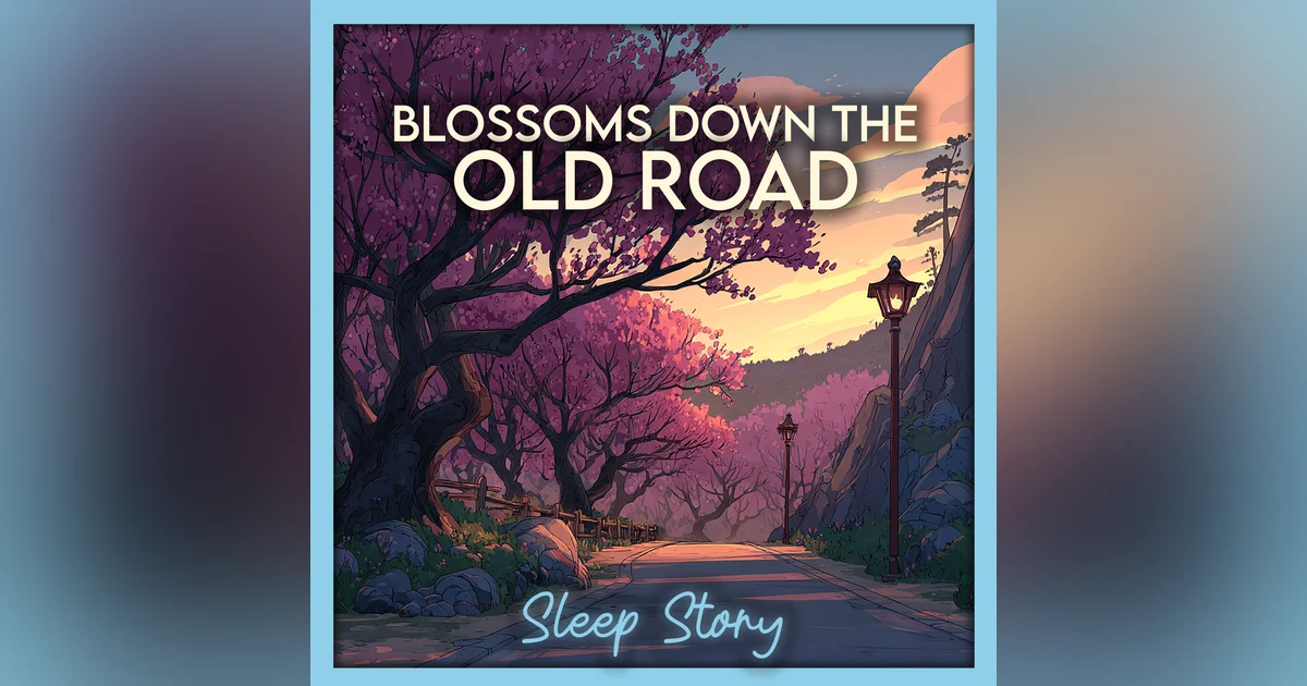 Sleep Story for Adults: The Old Road of Blossoms 🌸 Cozy Bedtime Story for Grown Ups, Deep Sleep Meditation, Relaxing Bedtime Story to Fall Asleep Fast