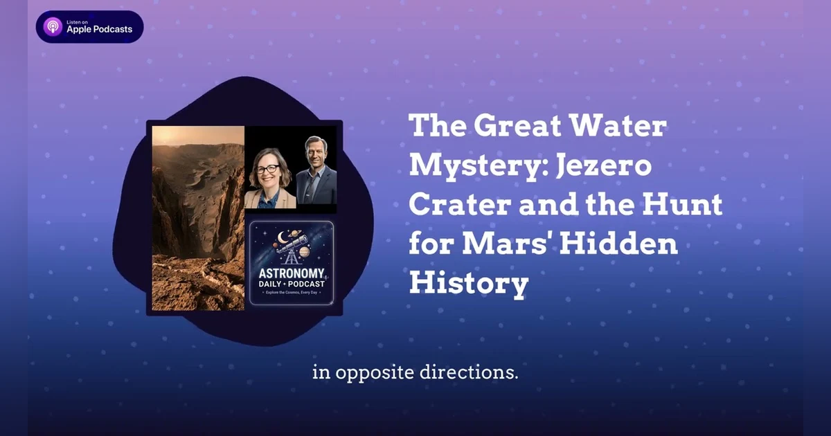 The Great Water Mystery: Jezero Crater and the Hunt for Mars’ Hidden History