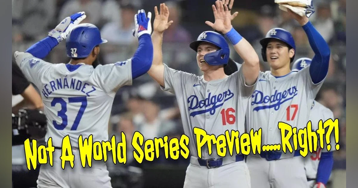 Backwards K Podcast: Not A World Series Preview..... Right?!