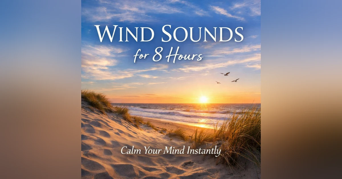 WIND SOUNDS for 8 Hours | Calm Your Mind Instantly